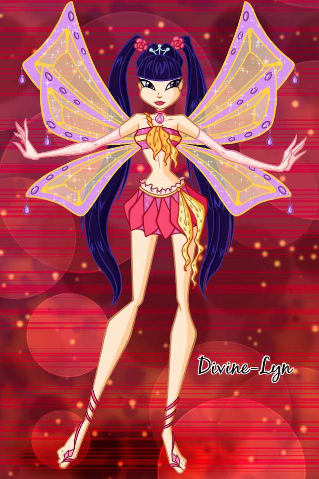 Winx club musa enchantix puzzle online from photo