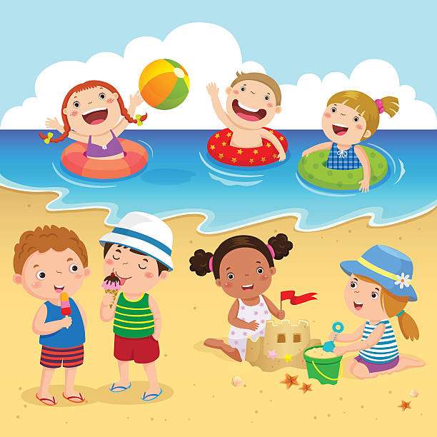 At the beach puzzle online from photo