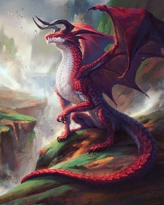 Dragon Fantasy pussel online från foto