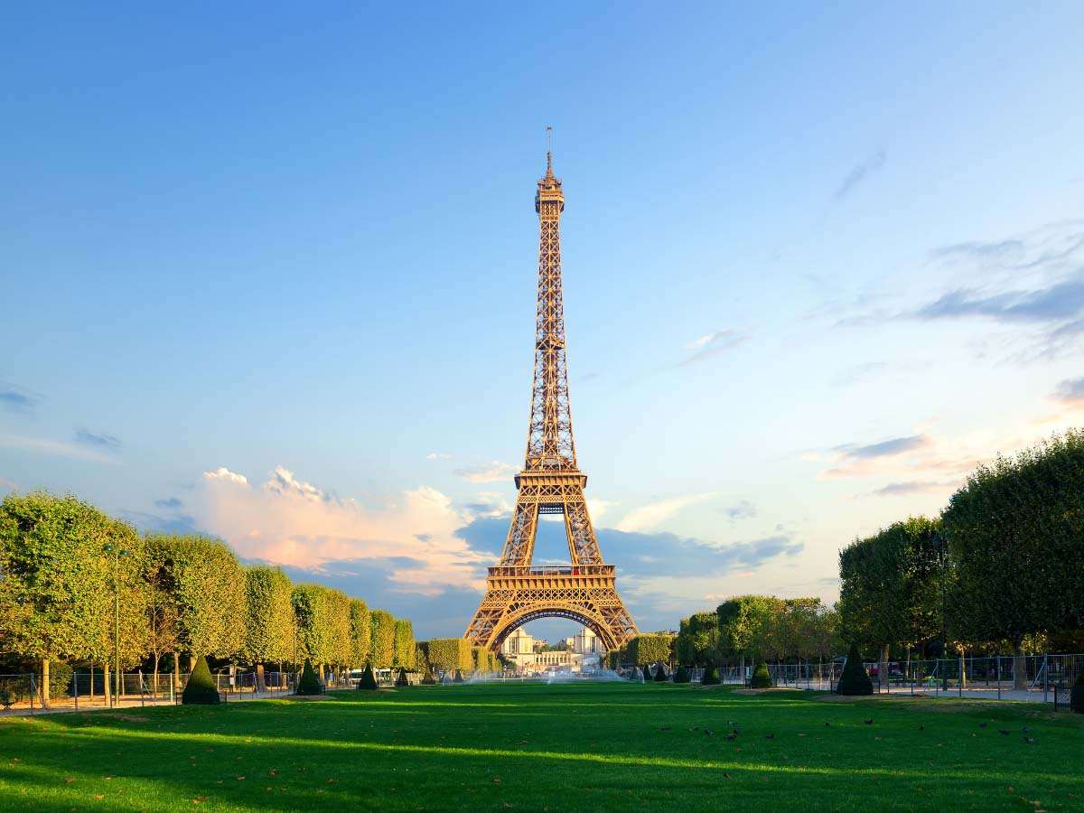 Paris og Eiffeltårnet παζλ online από φωτογραφία