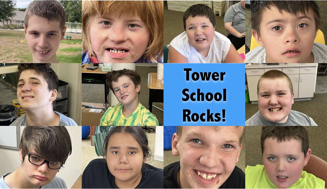 Tower School tanulói online puzzle