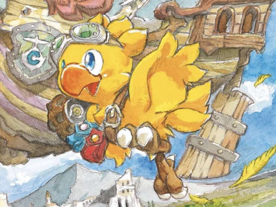 Its a Chocobo puzzle online from photo