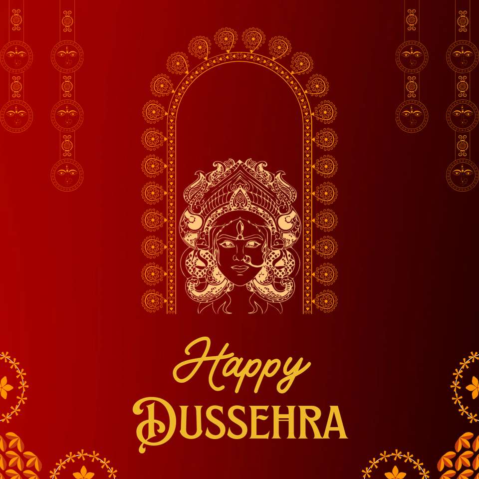 The Dusshera puzzle online from photo