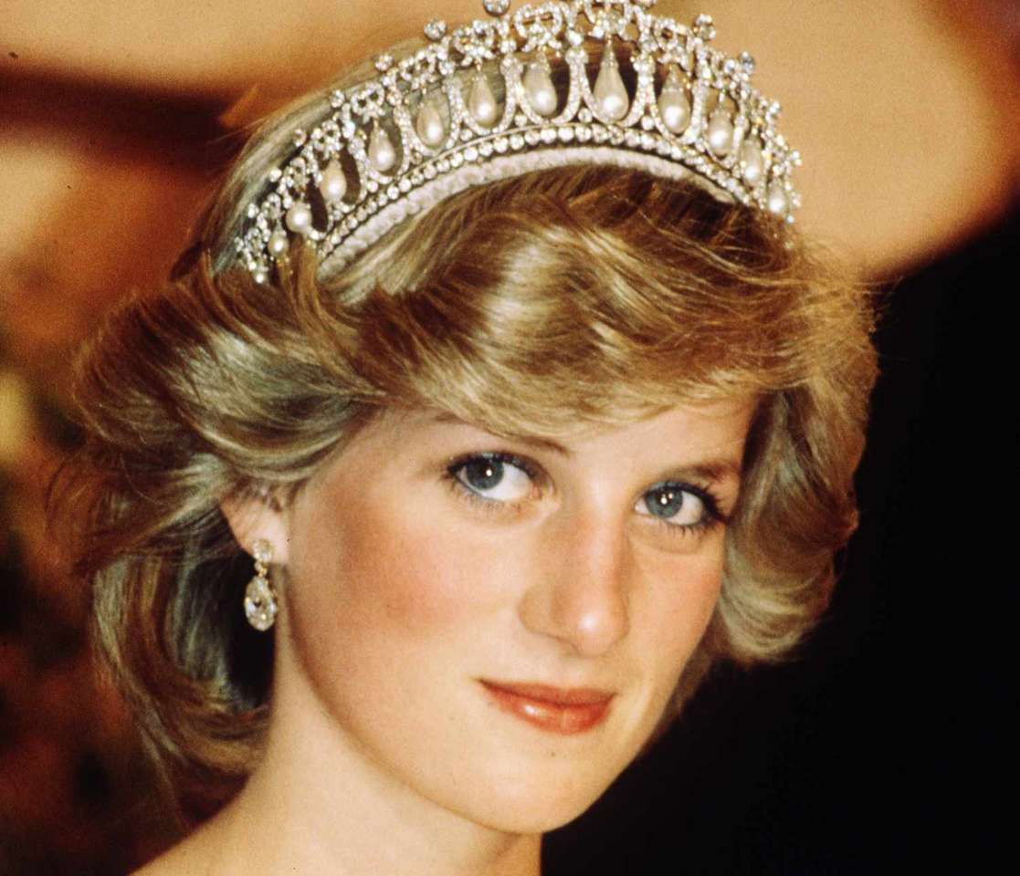 prinsessan Diana pussel online från foto