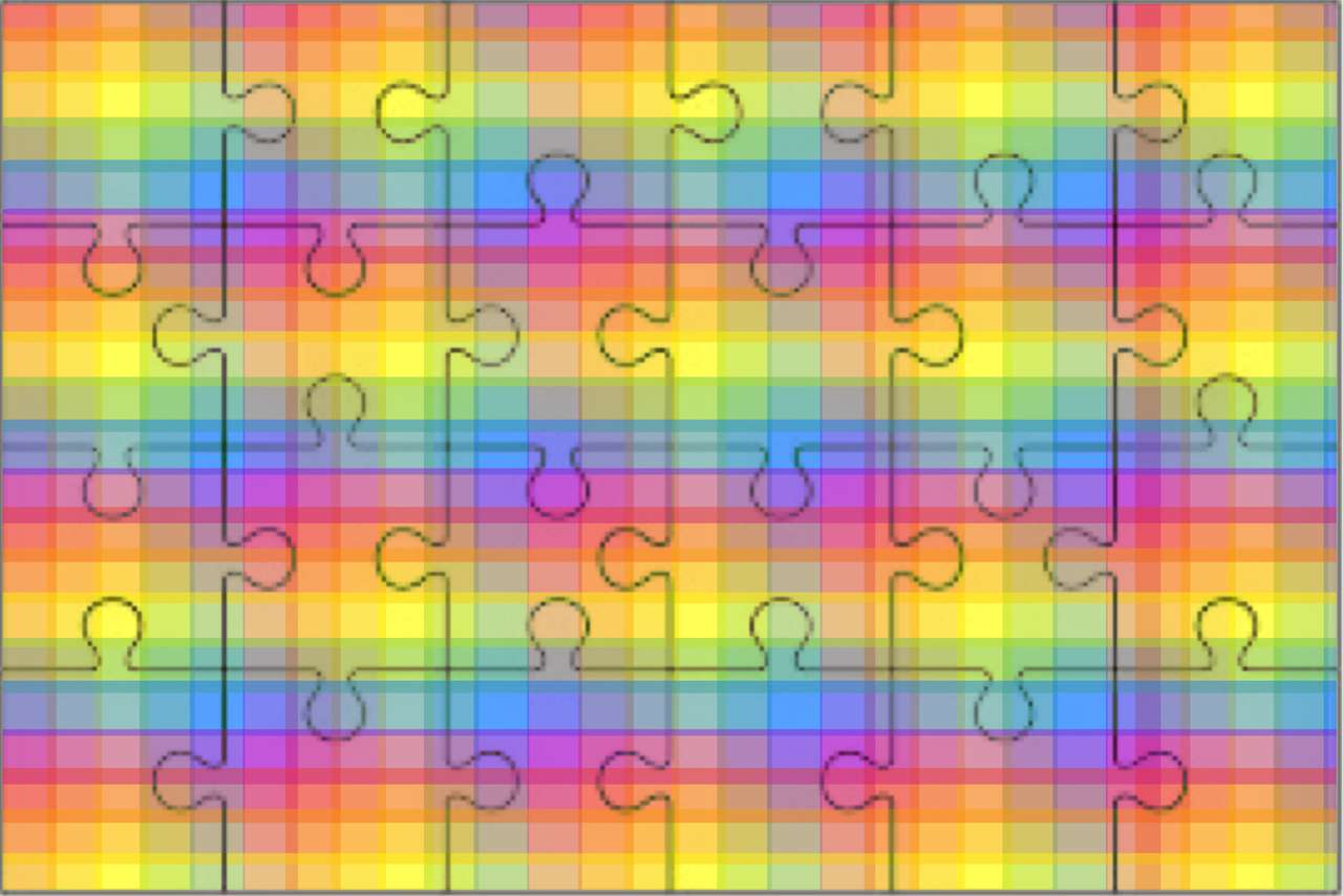 Rainbow Puzzle Пъзел онлайн пъзел
