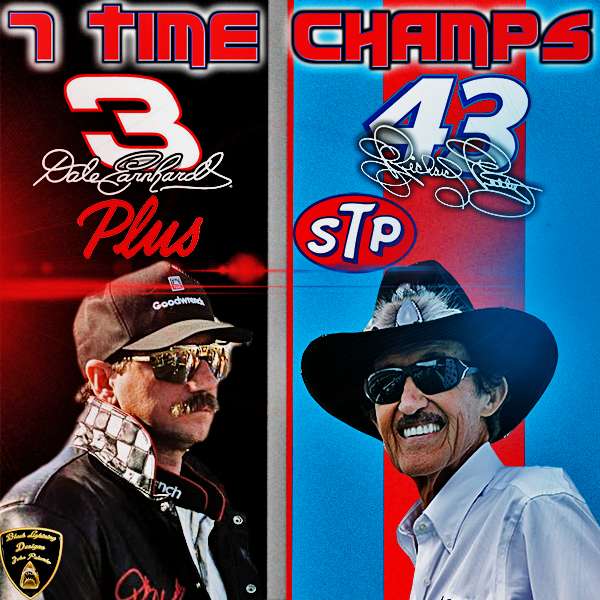 Nascar Legends: Dale Earnhart and Richard Petty online puzzle
