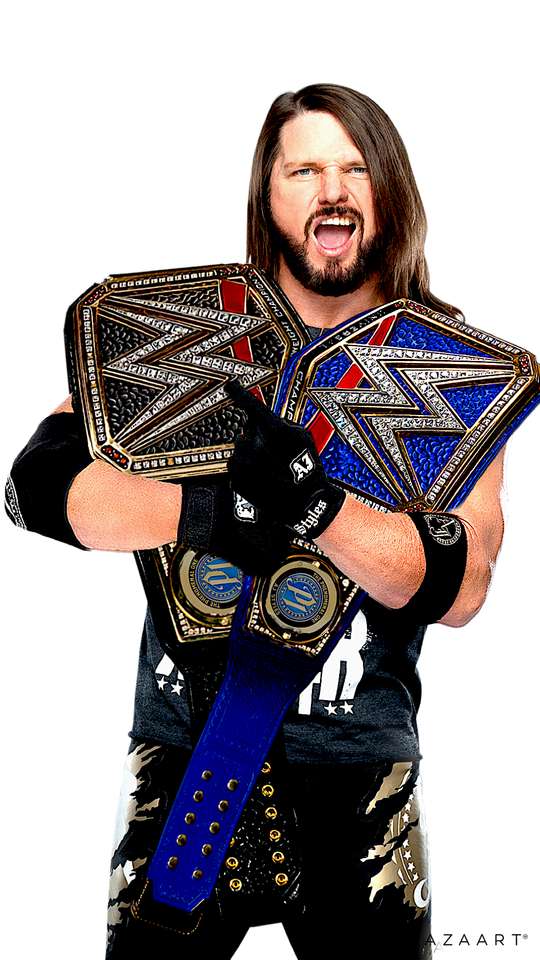 AJ Styles puzzle online z fotografie