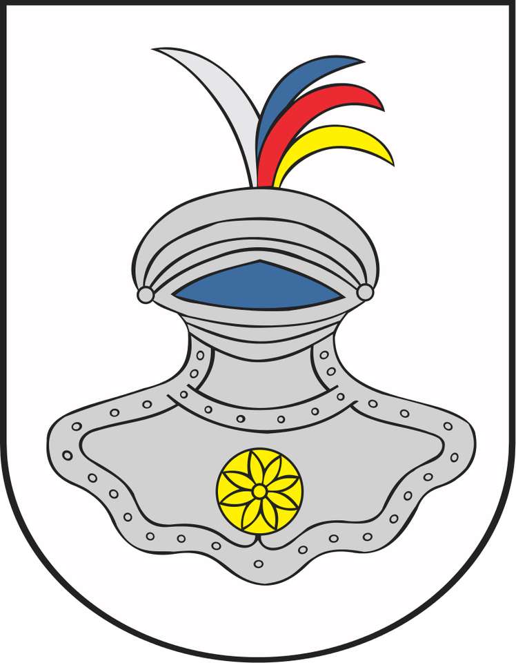 coat of arms of Mikołów puzzle online from photo