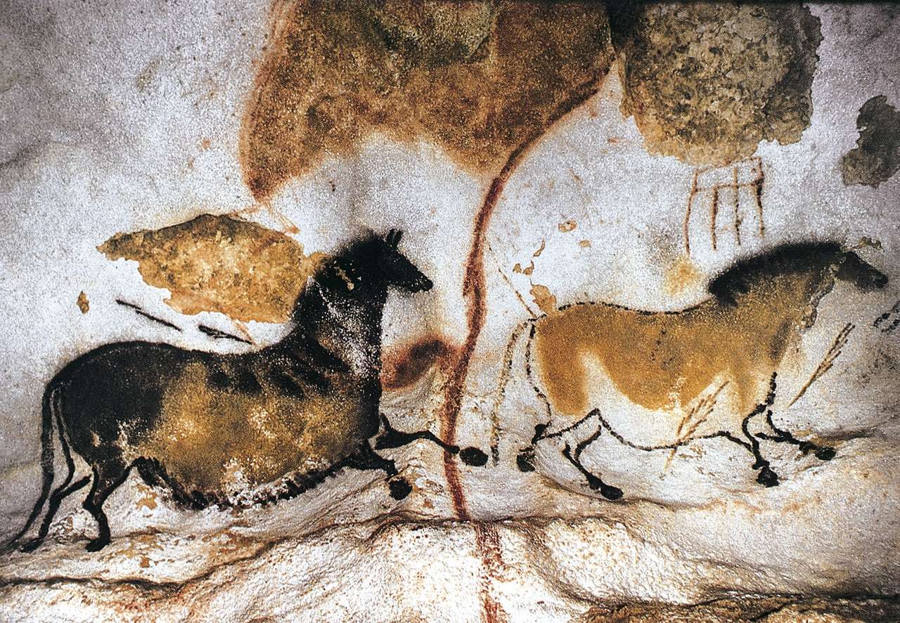 pintura de caverna puzzle online a partir de fotografia