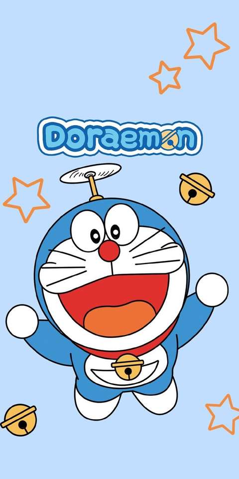 Головоломка Doraemon скласти пазл онлайн з фото