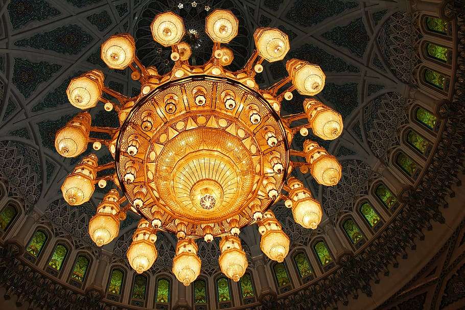 design interior al moscheii puzzle online