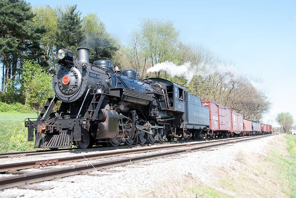 Strasburg Railroad puzzle online from photo