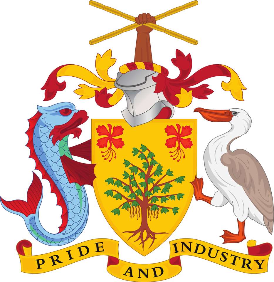 Barbados címere online puzzle