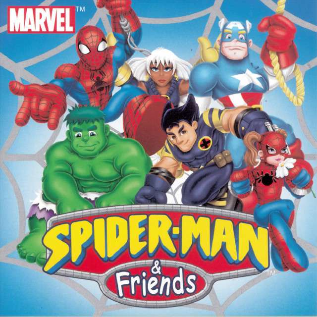 Spider-Man and Friends puzzle online from photo
