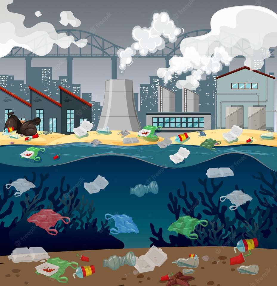 Umweltverschmutzung Online-Puzzle