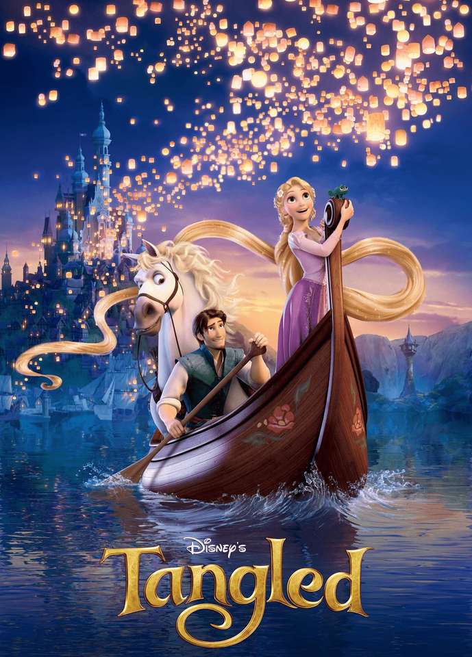 Tangled Disney puzzle online from photo