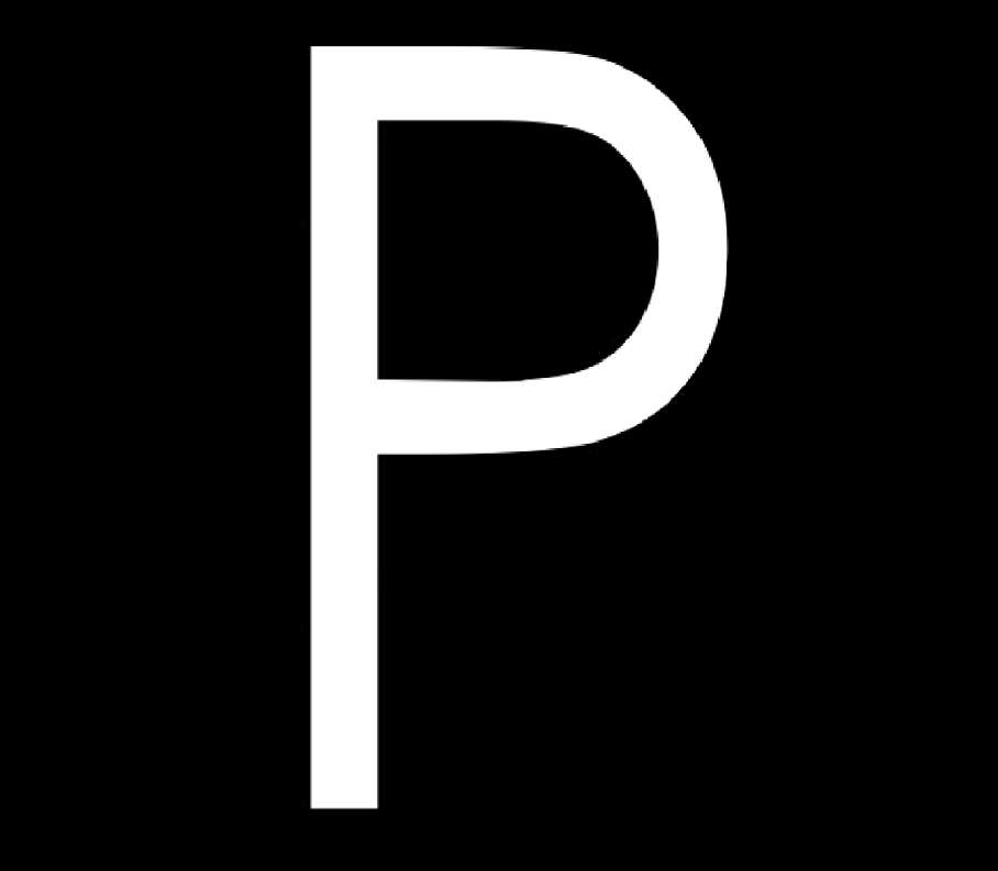 letter P puzzle online from photo