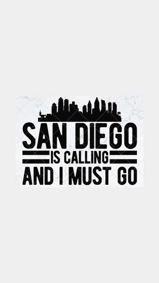 San Diego pussel online från foto