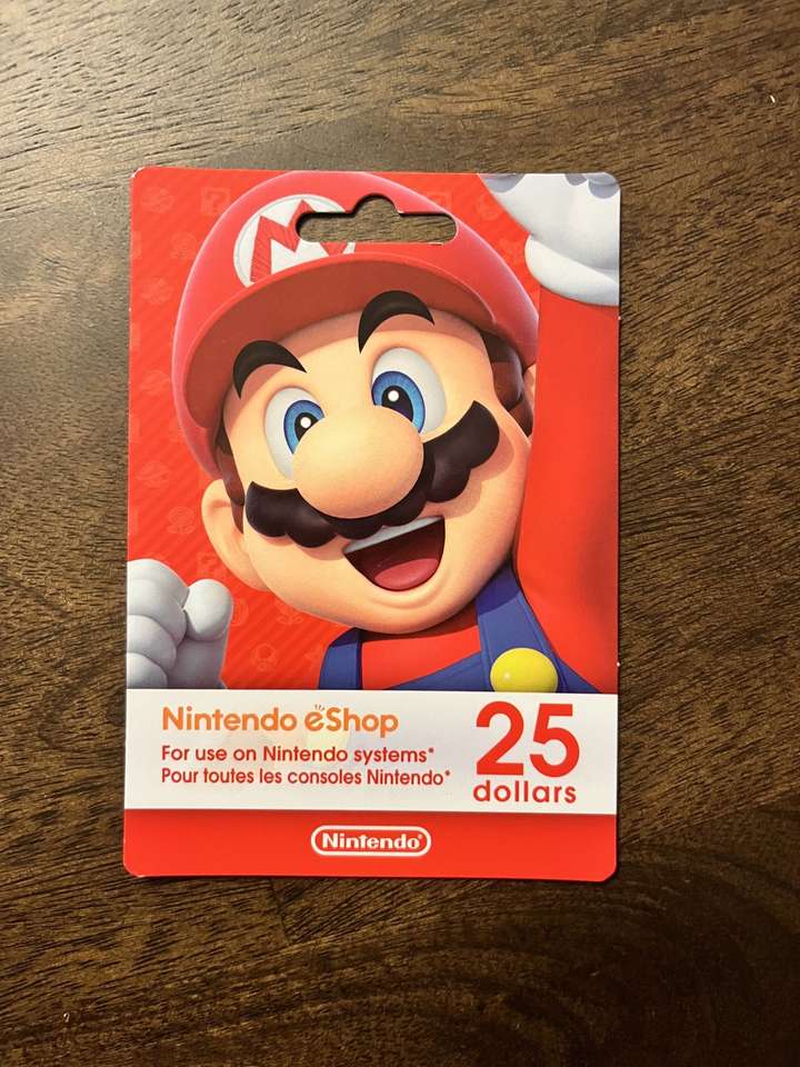 Mario Card puzzle online from photo