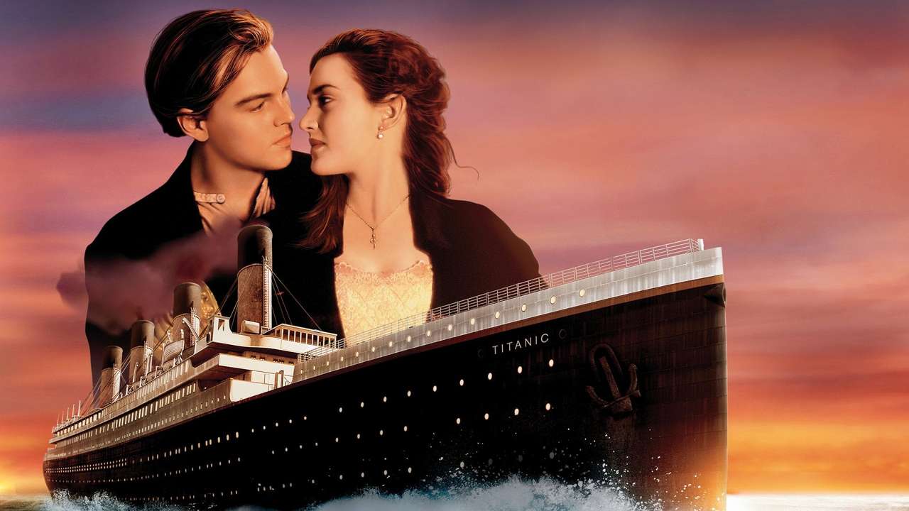 Titanic film pussel online från foto