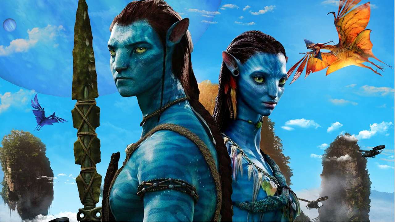 Avatar film pussel online från foto