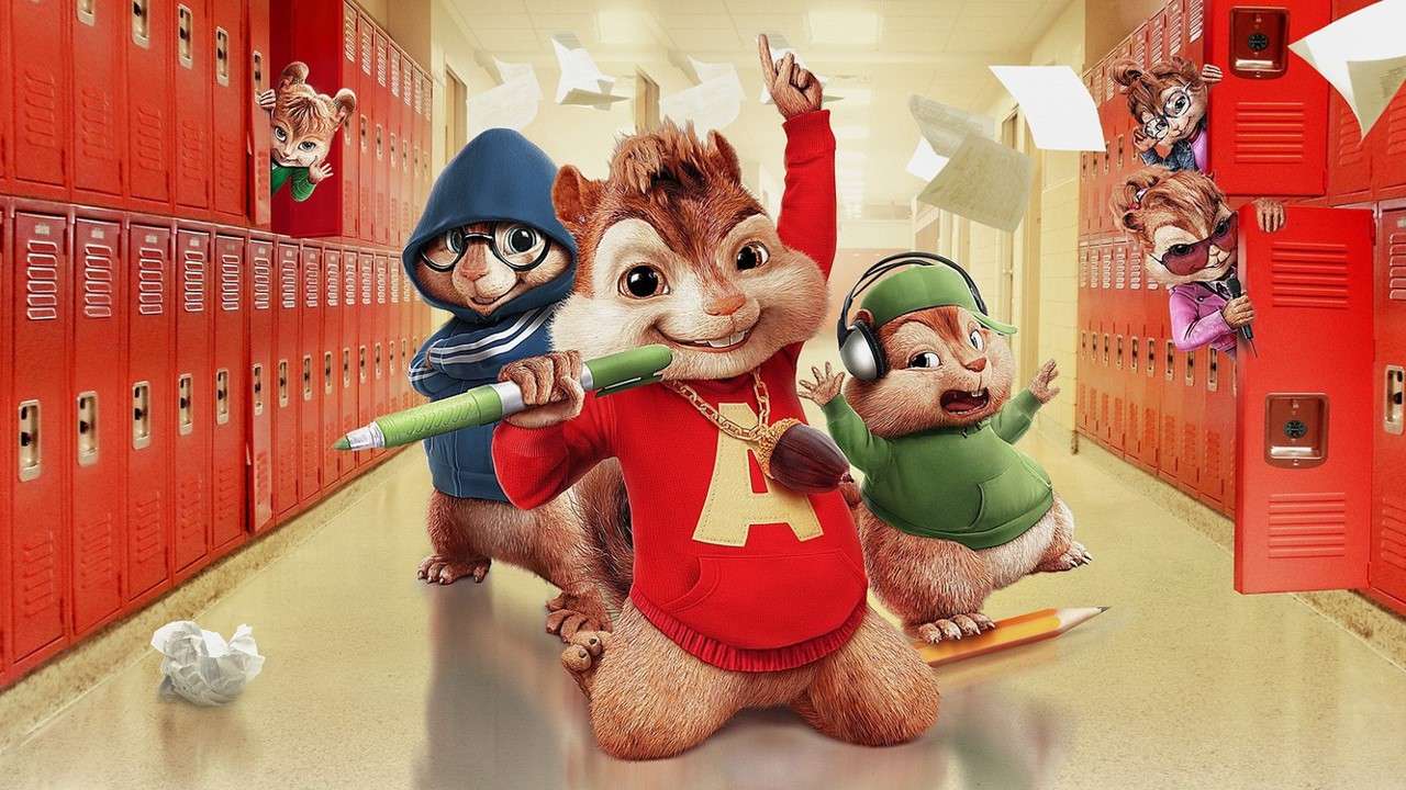 Alvin und die Chipmunks Online-Puzzle