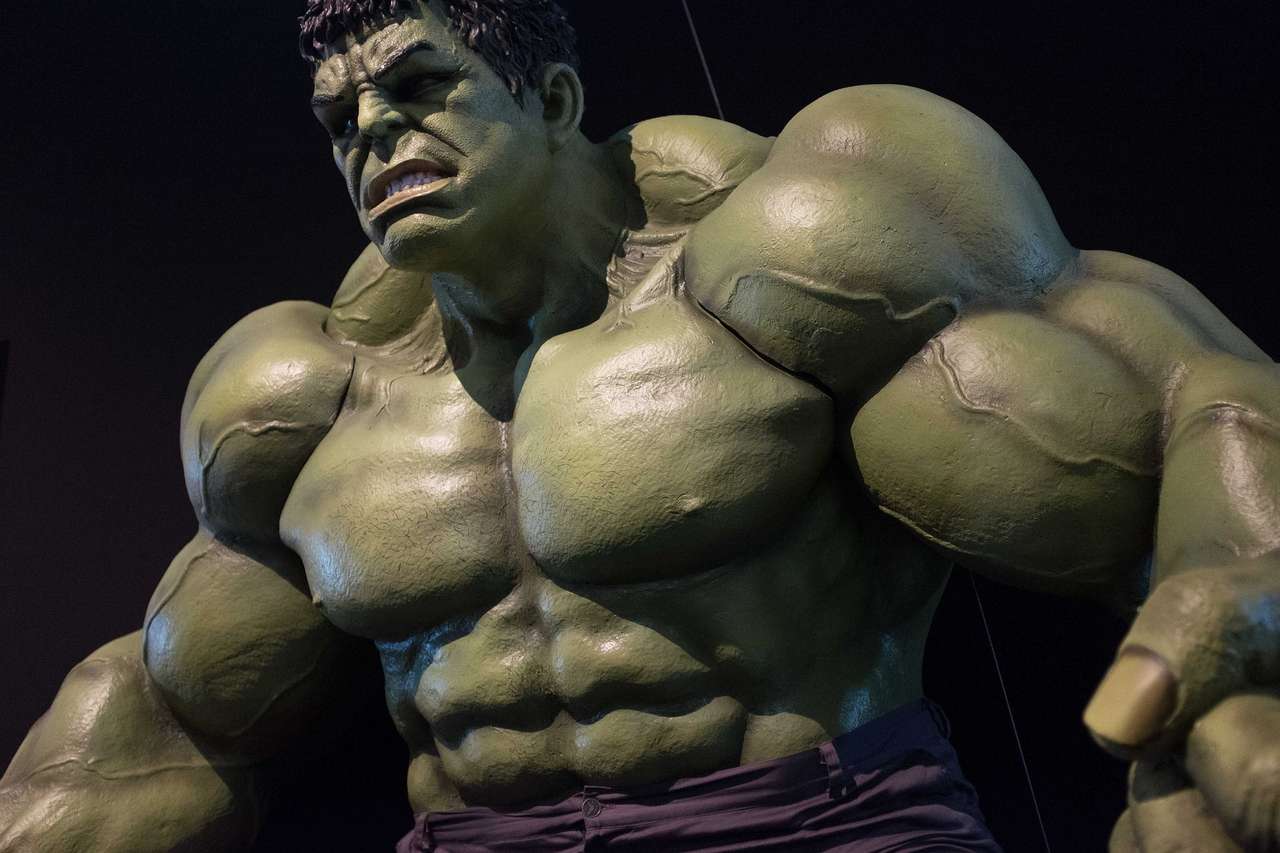 den otroliga Hulken Pussel online