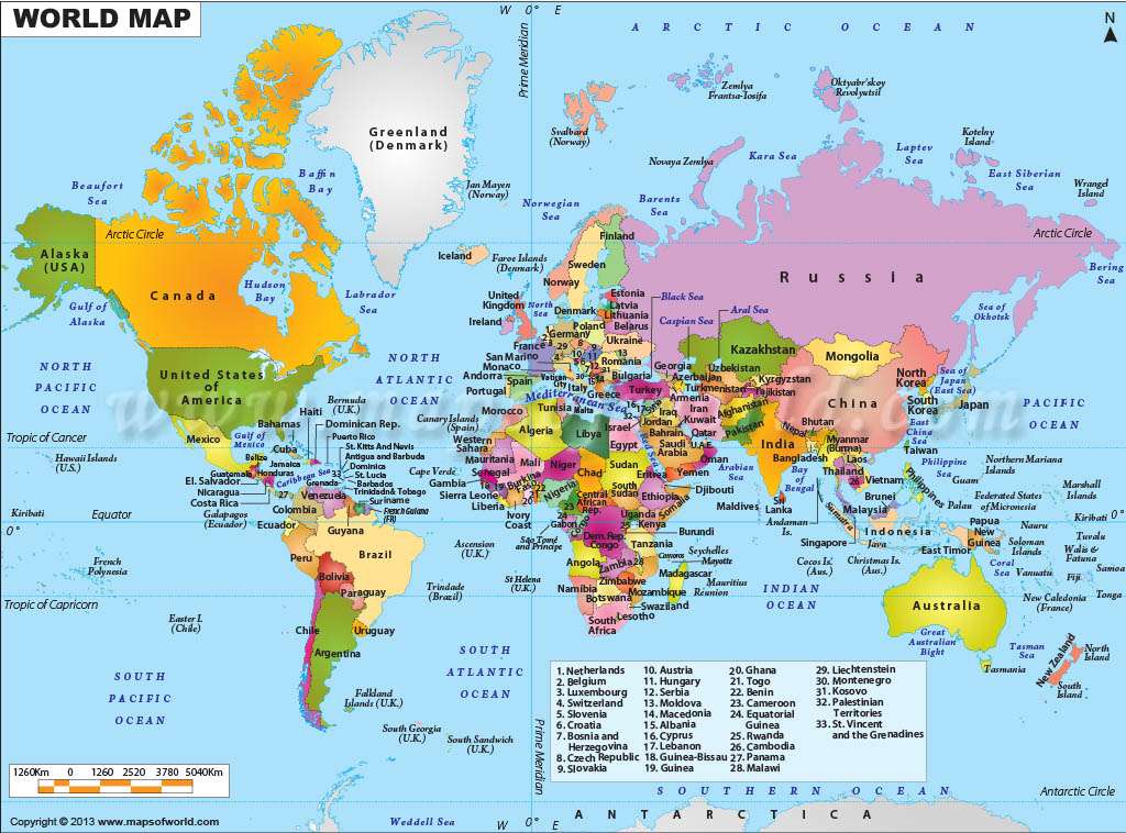 Carte du monde puzzle en ligne à partir d'une photo