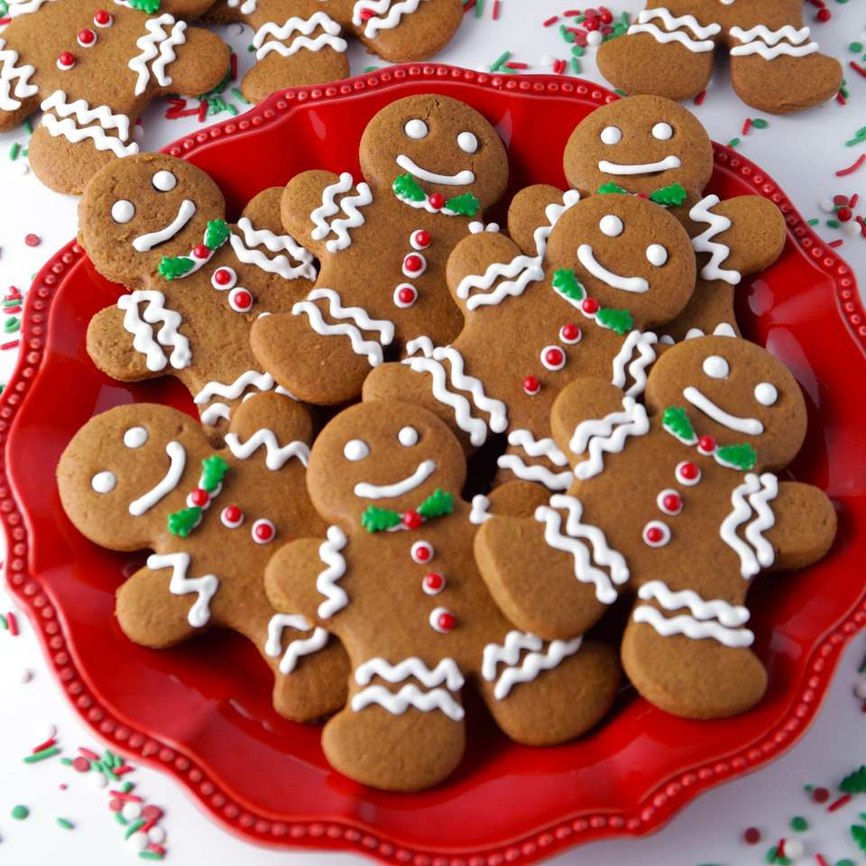 Χριστουγεννιάτικα μπισκότα online παζλ