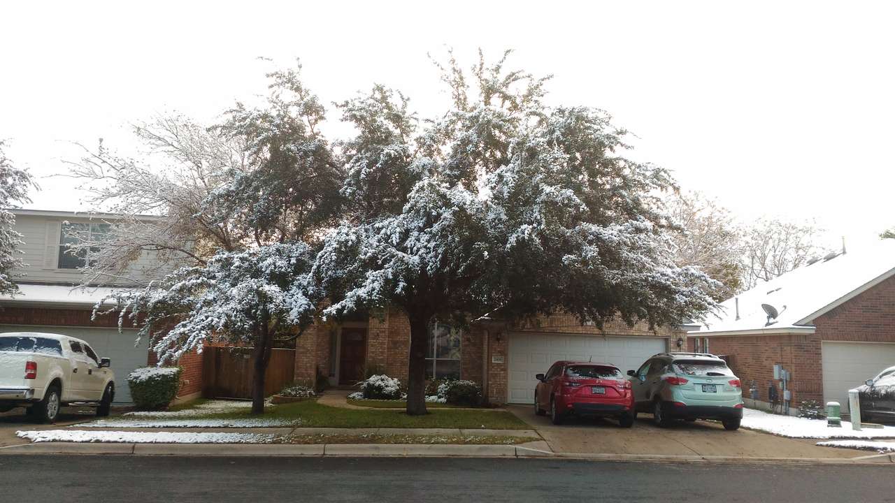 Сніг у Техасі онлайн пазл