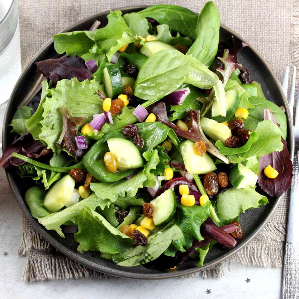 Begeleiding van Salade puzzel online van foto