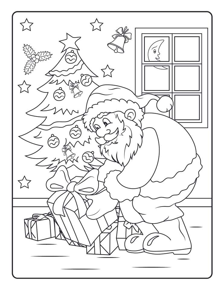Papá Noel puzzle online a partir de foto
