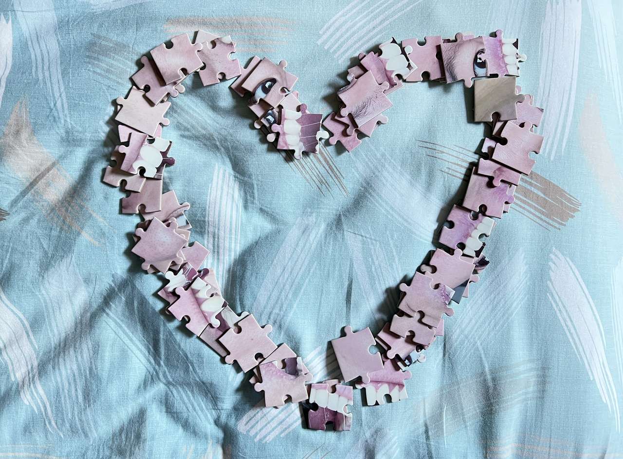 coração de quebra-cabeça puzzle online a partir de fotografia