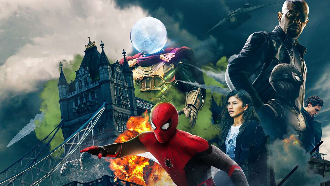 Spider-Man: Far From Home puzzle online from photo