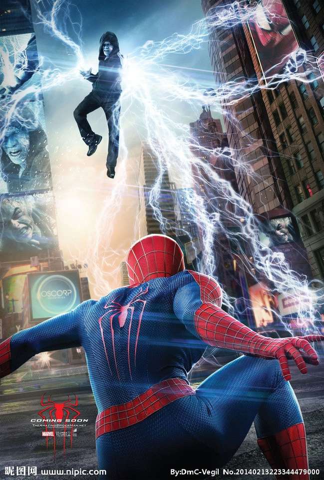 L'incredibile Spider-Man 2 puzzle online