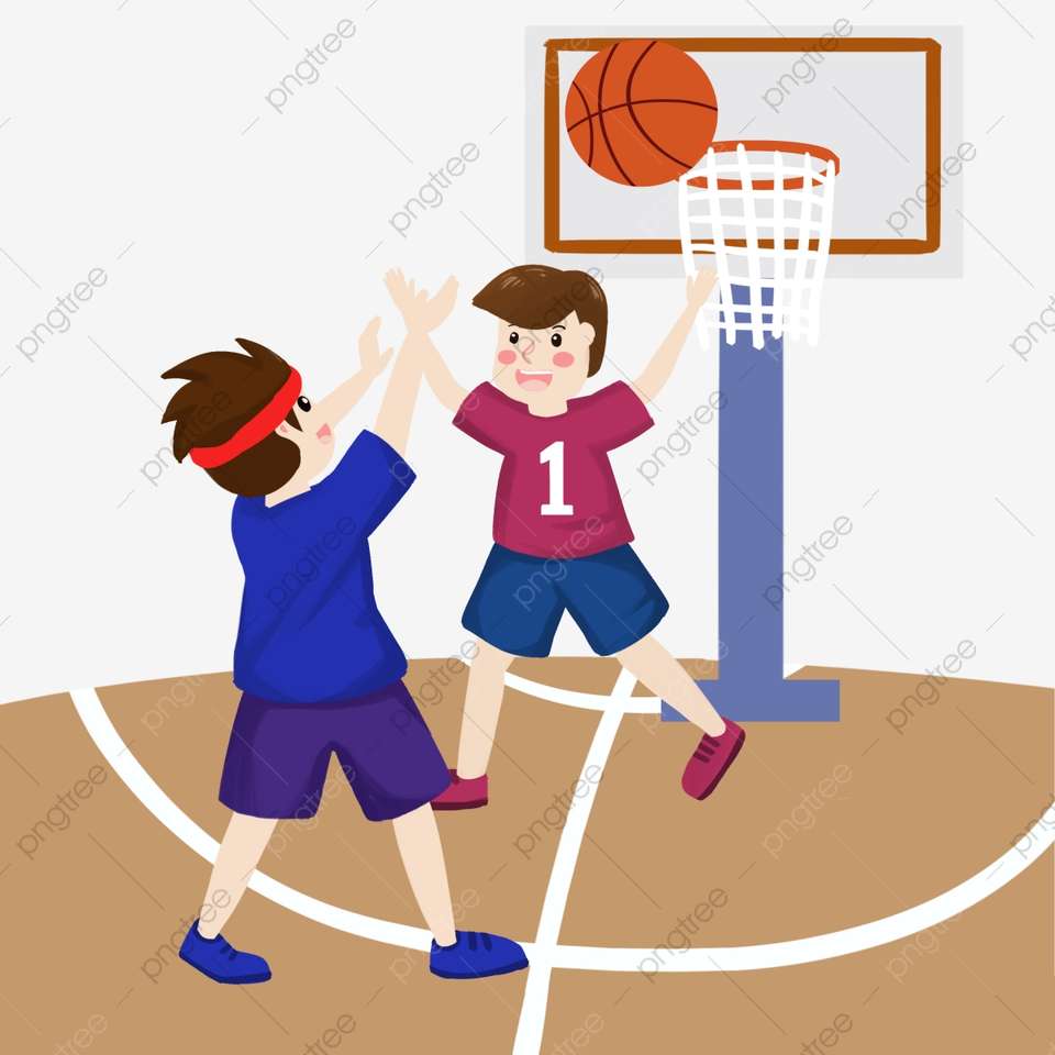 basketboll pussel online från foto