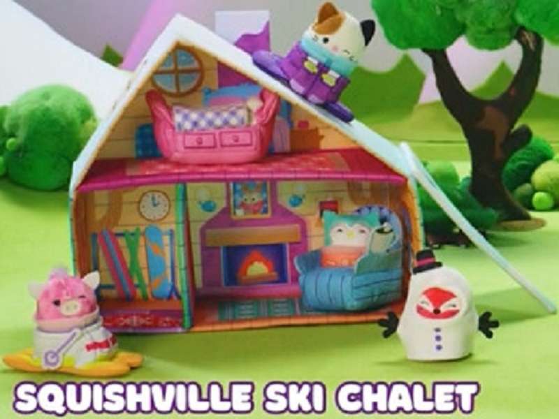 squishville ski chalet puzzle online from photo