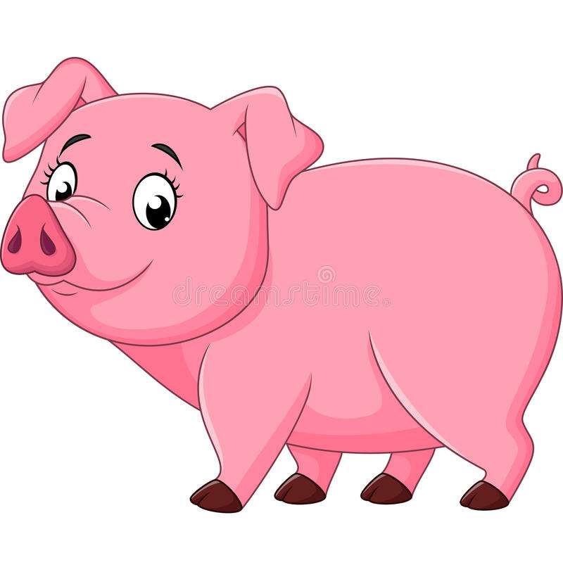 Cochon mignon puzzle en ligne à partir d'une photo