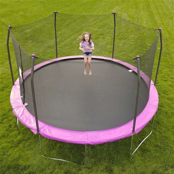 trampolin pussel online från foto
