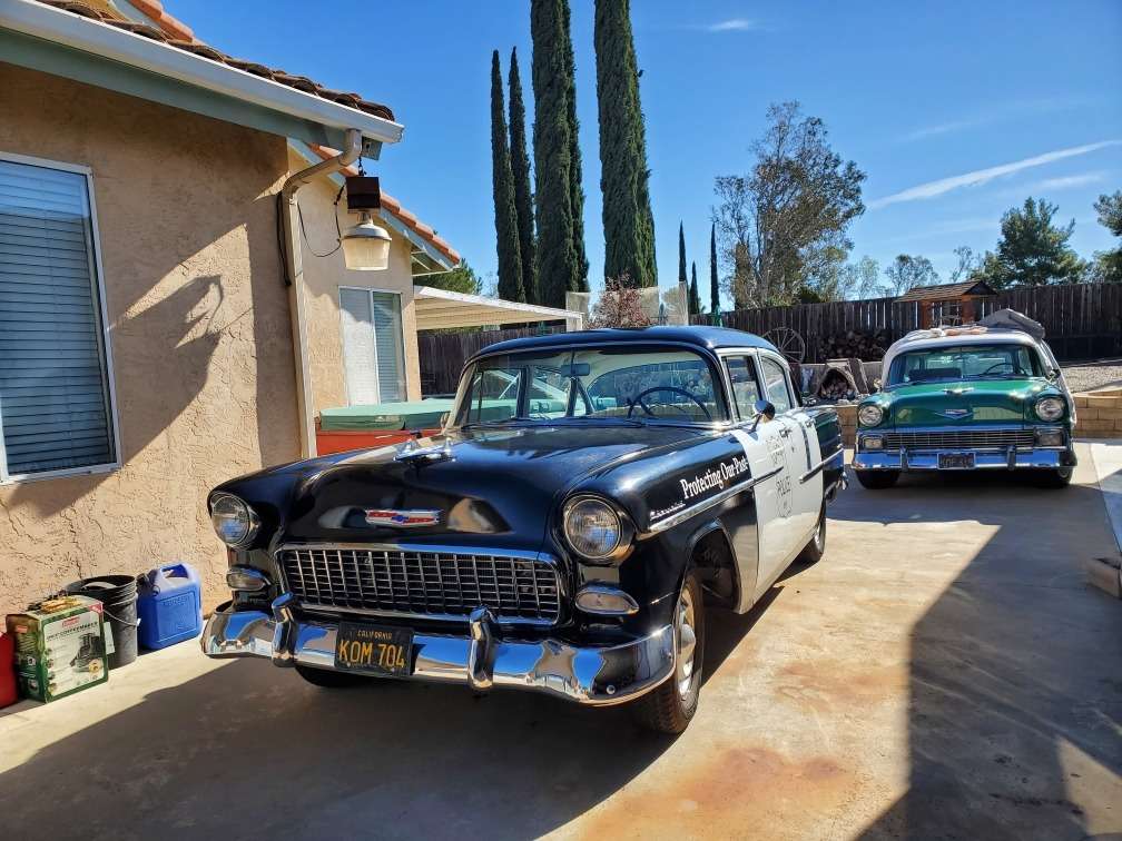 1955 Chevy & 1956 Chevy онлайн пъзел
