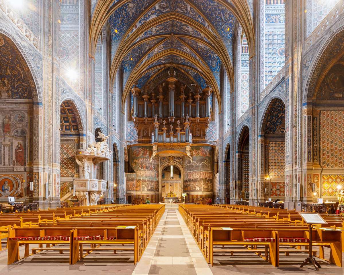 Catedral en Francia rompecabezas en línea