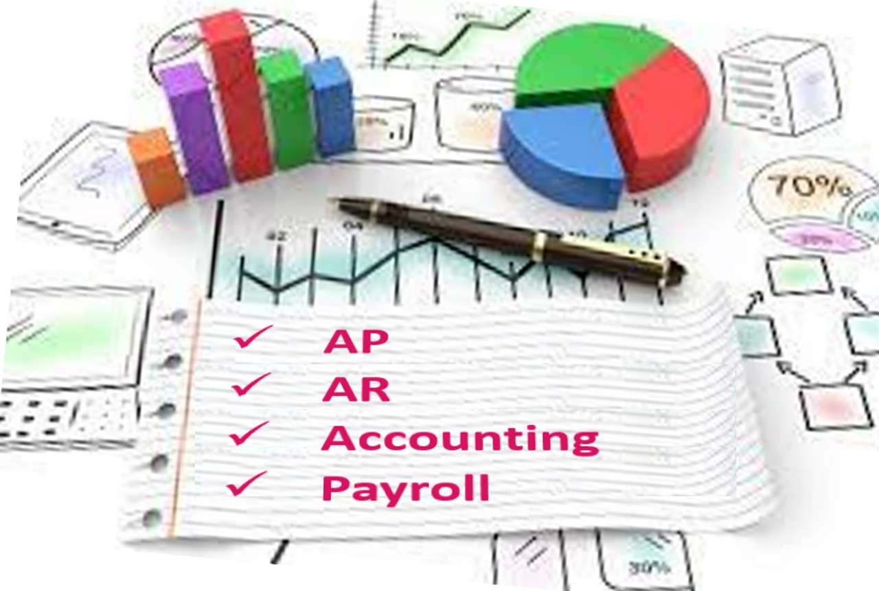 Accounting puzzle online from photo