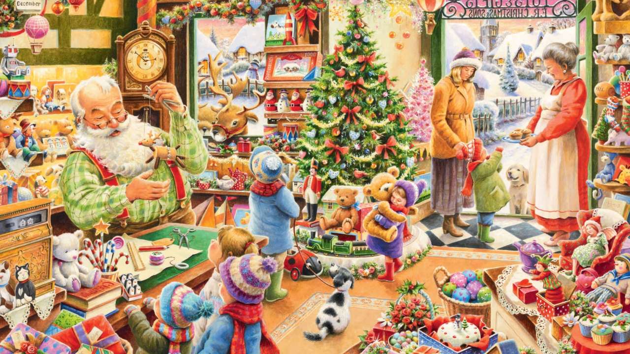 Casse-tête de Noël puzzle en ligne