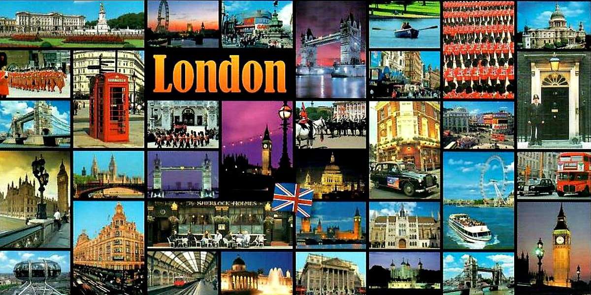 A trip around the world - London online puzzle