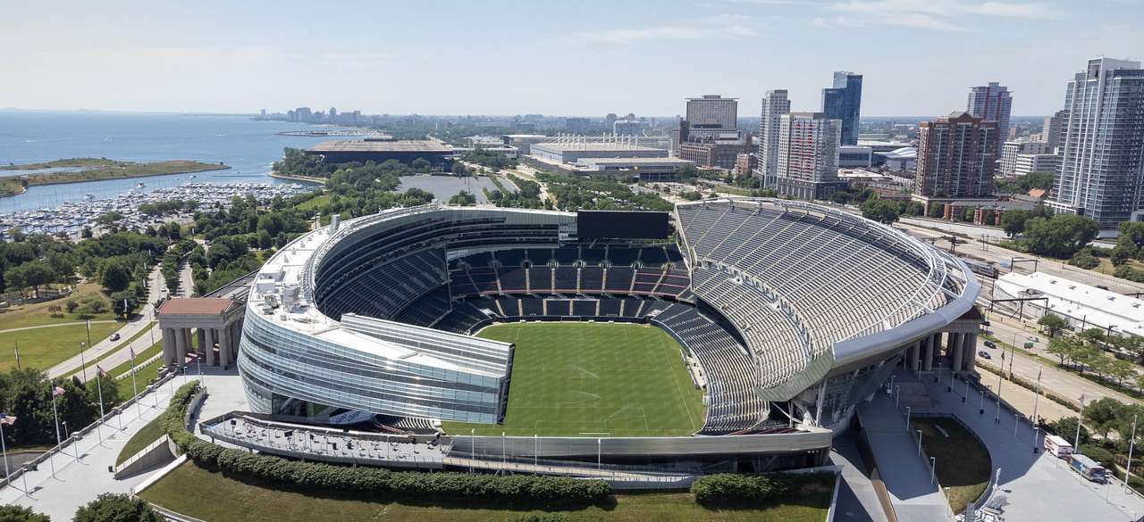 Soldier Field puzzle online from photo