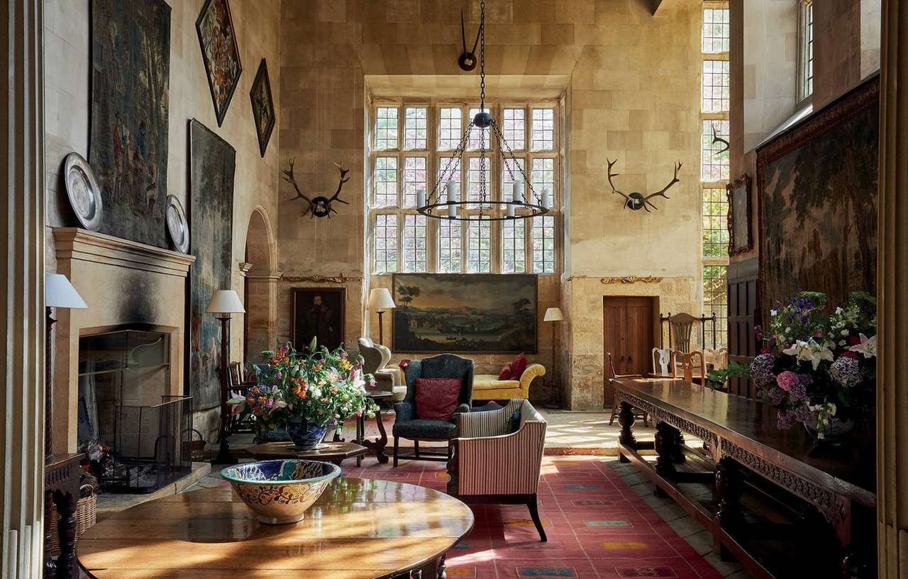 House in Cotswolds puzzle online from photo