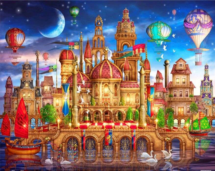 puzzle palace puzzle online from photo