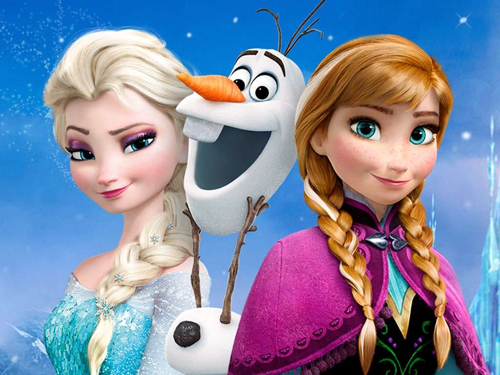 Frozen Walt Disney puzzle online from photo