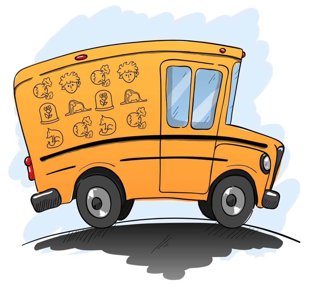 autobus della biblioteca puzzle online