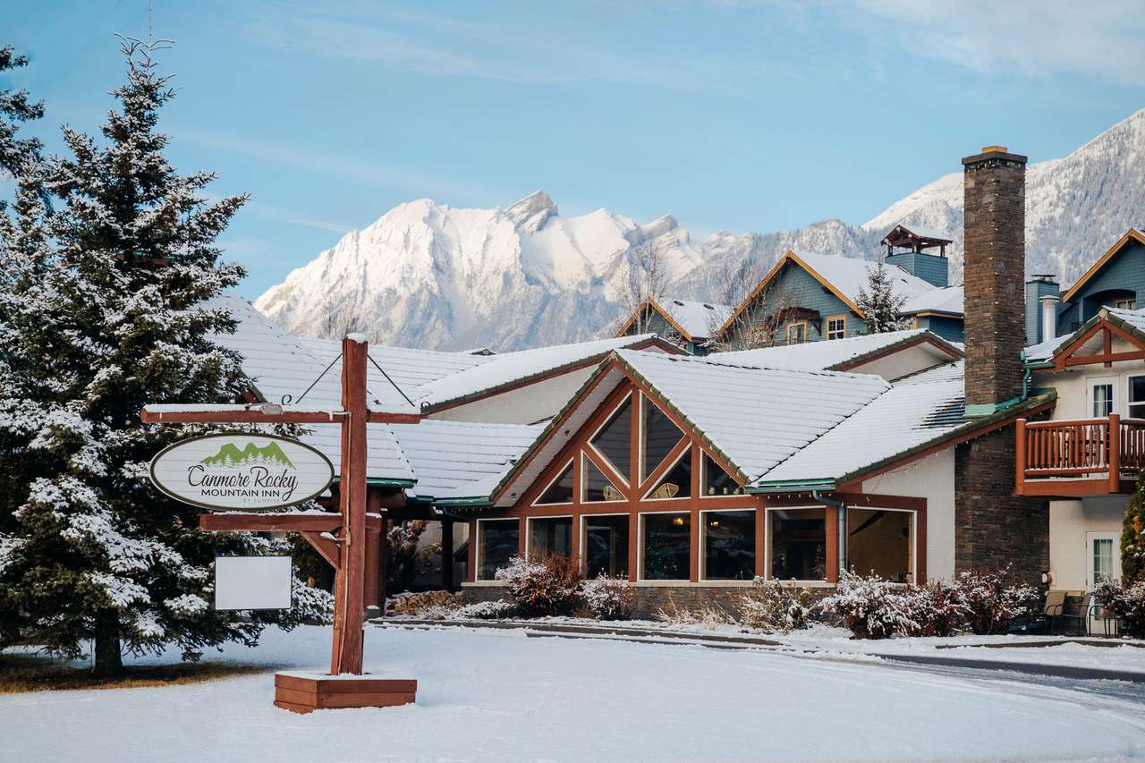 Hotel Canmore puzzle online din fotografie
